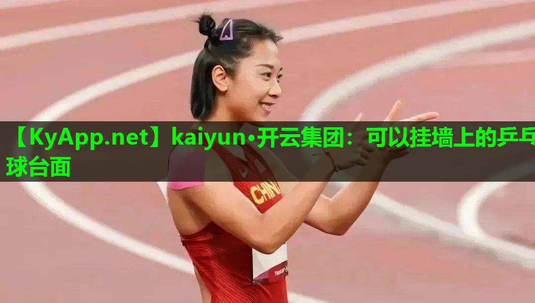 可以挂墙上的乒乓球台面