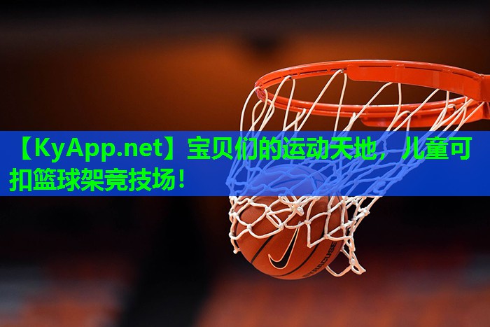 宝贝们的运动天地，儿童可扣篮球架竞技场！